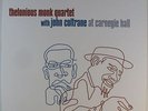 Thelonious Monk Quartet with John Coltrane - At Carnegie Hall LP - Mosaic VG++
