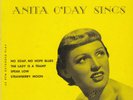 Anita O'Day Sings Clef EP -168 with Picture Cover 1954