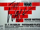 WATERS, ROGER - PINK FLOYD - 1990 - Konzertplakat - Wall - Tourposter - Weiss