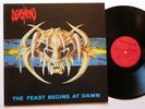 DEAD HEAD - The Feast Begins at Dawn LP 1991 ORIG. 1st PRESS DEATH THRASH METAL