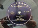 78 tours SATURNE Daniel WHITE quel temps fait-il à Paris ? (Shellac 78 RPM 10