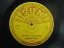 SUN 331 ROCKABILLY 45   RARE ERROR MISPRINT   JOHNNY CASH   GOODBY LITTLE DARLIN