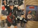 AC/DC CLASSIC ROCK MAGAZINE 3D COVER,BADGE,PICK & WRISTBAND LOT
