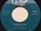 GARAGE PSYCH John's Children STRANGE AFFAIR Reo 45  Canadian pressing