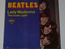 Beatles Lady Madonna/Inner Light Picture Sleeve, Record & Rare Fan Club Flyer