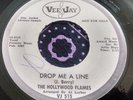 R&B Northern Soul Popcorn Promo 45 Hollywood Flames Drop Me a Line Vee Jay HEAR