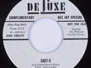 R&B Rocker/Doo Wop 45 OTIS WILLIAMS Baby-O DELUXE VG+ HEAR