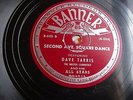 KLEZMER 78-RPM RECORD:  DAVE TARRAS (BANNER B-535)