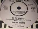Duncan Browne.1968.near Mint Condition.On The Bombsite.Rare .7