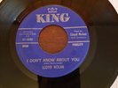 R&B Northern Soul Lloyd Nolan I Don't Know About You on King ORIGINAL