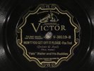 78 RPM -- Fats Waller and His Buddies, Victor 38119, E Jazz
