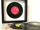 Personalised Anniversary Gift | Genuine 7' Vinyl Record fully personalised label
