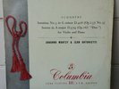 Columbia 33CX 1399 Johanna Martzy Schubert Sonatas B/G UK