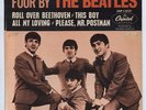 Four By The Beatles RARE 45 EP Record + Picture Sleeve Capitol EAP 1-2121 LISTEN