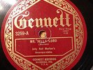 Gennett 3259 Jelly Roll Morton's Incomparables HOT JAZZ  78 rpm