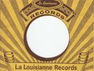 Company Sleeve 45 La Louisianne - Yellow & Brown Sun Rays & Scrolls