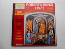 DOUBLE  LP Philips Roberto BENZI dirige LISZT Faust Procession Mephisto MINT