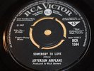 JEFFERSON AIRPLANE - SOMEBODY TO LOVE / SHE HAS FUNNY CARS - EXCELLENT-