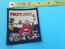 Riot early 80s sew on patch