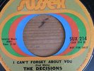 The Decisions - I Can't Forget About You - Sussex Promo