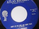 THE LINCOLNS Pleasin' You Pleases Me 45 ATLAS 1100 DOO-WOP VG RARE
