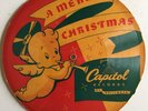 VERY RARE 1946 Capitol Records Disposable Picture Disc Christmas Promo  78 RPM