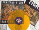Ten Yard Fight – Back On Track LP Gold Vinyl Rare Youth Of Today Punk Hardcore