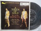 ELVIS PRESLEY RARE NEW ZEALAND card PICTURE COVER   A TOUCH OF GOLD   45 EP