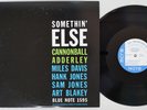 CANNONBALL ADDERLEY SOMETHIN' ELSE BLUE NOTE BN 1595 US Audiophile 180G LP