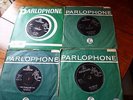 THE BEATLES 4 RECORDS CAN'T BUY ME LOVE SHE LOVES YOU DAY TRIPPER I WANT 45 RPM
