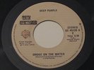 DEEP PURPLE smoke on the water/woman from EARLY 80S WARNER BROS CANADA 7