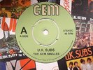 UK SUBS - The Gem Singles - Vinyl (LP)