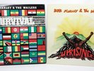 2 BOB MARLEY NM M PROMO 1ST ED LPs SURVIVAL AND UPRISING RECORD ALBUMS