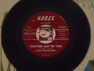 Leon Peterson & The Del  Fi's 45 Together Just We Two 1960 Detroit Soul R&B VG++