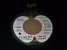 RINGO STARR Oh My My Mono / Stereo US Apple Promo Label 45 RARE The Beatles