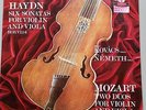 HAYDN / MOZART 6 Sonatas / 2 Duos Violin Viola Kovacs Nemeth 2 LP SLPX 11426-27