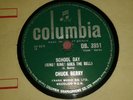 CHUCK BERRY :  SCHOOL DAY (RING  RING  GOES THE BELL)  /  DEEP FEELING.   78rpm
