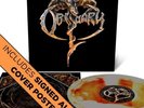 Obituary Self Titled 2017 LP Silver And Orange Merge Vinyl Plus Signed Poster