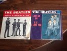 The Beatles She Loves You Love Me Do P.S. I Love You 45 Pic Sleeves Swan Tollie