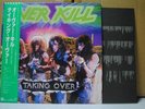 OVER KILL / TAKING OVER - Japan w/obi