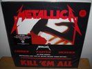 METALLICA KILL `EM ALL AUDIOPHILE 2LP NEW RED 45 rpm mobile fidelity mfsl ac dc