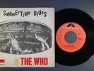 THE WHO SINGLE MADE IN PORTUGAL 45 PS 7 POLYDOR 2058044 * SUMMERTIME BLUES * EX