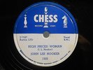 Detroit Blues 78 JOHN LEE HOOKER - High Priced Woman on Chess E condition HEAR