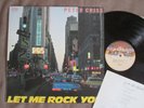 KISS-PETER CRISS Let Me Rock You-CITY SLEEVE- JAPAN LP w/INSERT 25S-121 Free S&H