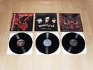 MOTÖRHEAD  3 x VINYL LP  SACRIFICE  SNAKE BITE LOVE  OVERNIGHT SENSATION  TOP