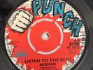 Herman Listen To The Beat Original Uk 45' Punch 1971