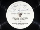 78 RPM -- Frank Sinatra autograph on Columbia 12