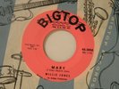 Willie Jones 45 MARY / SOMEWHERE BigTop M-