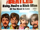 The Beatles - ALL YOU NEED IS LOVE / BABY YOURE A RICH MAN - Printed Cover - 45