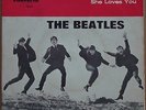 THE BEATLES 1964 I want to hold your hand/She Loves You P/S 7” 45 Single BRAZIL